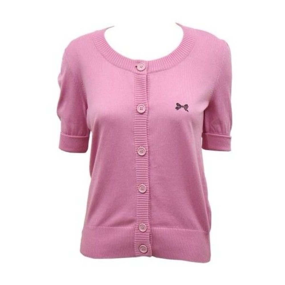 See By Chloe Short Sleeve Button down Cardigan